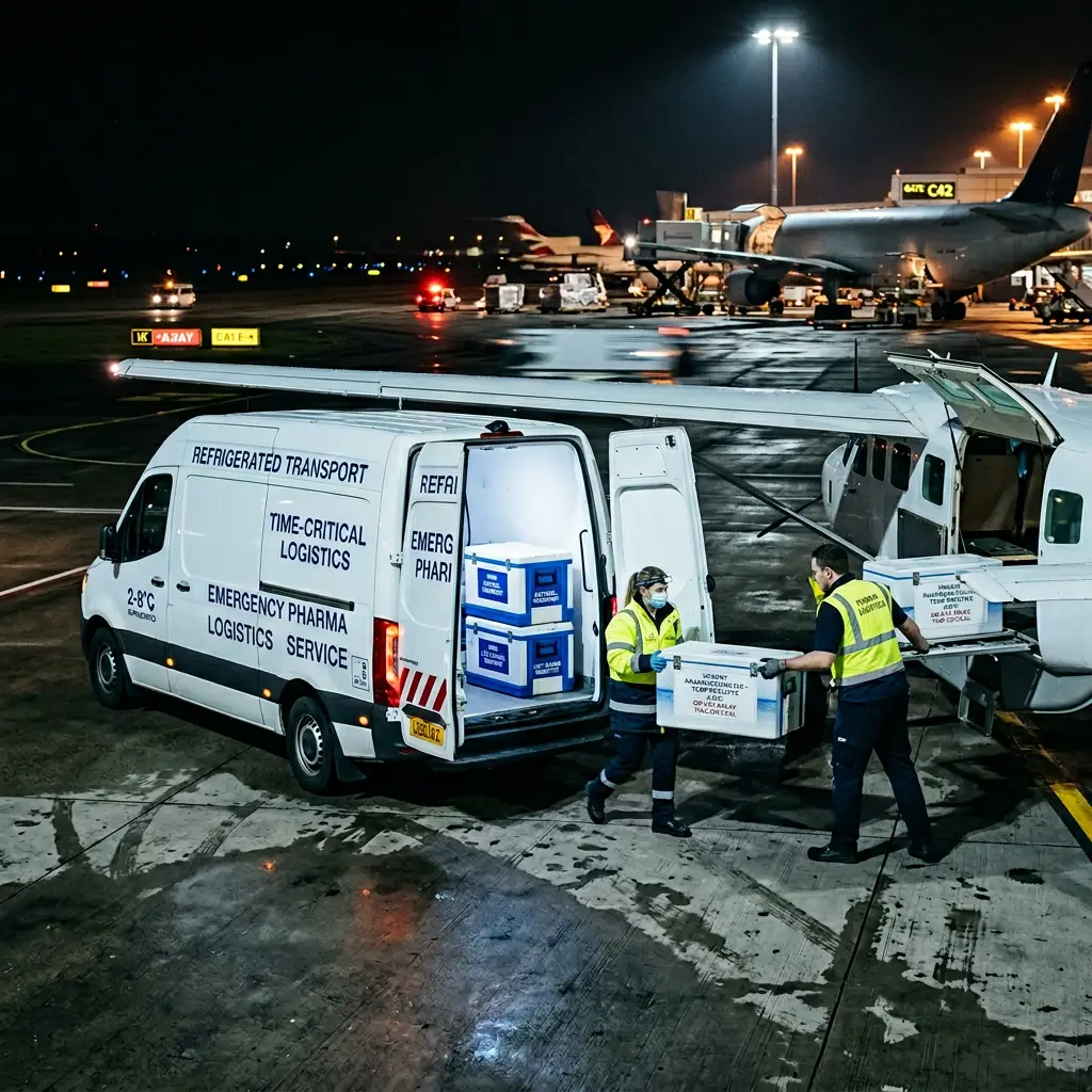 emergency medical logistics truck 649373